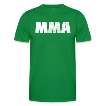 Martial arts - Men's Functional T-Shirt - kelly green - Front - AI Model Male 178 dark (178cm)