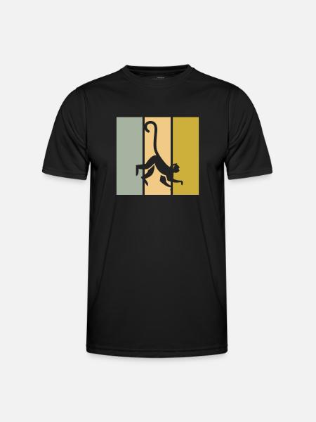 Monkey - Men's Functional T-Shirt - black