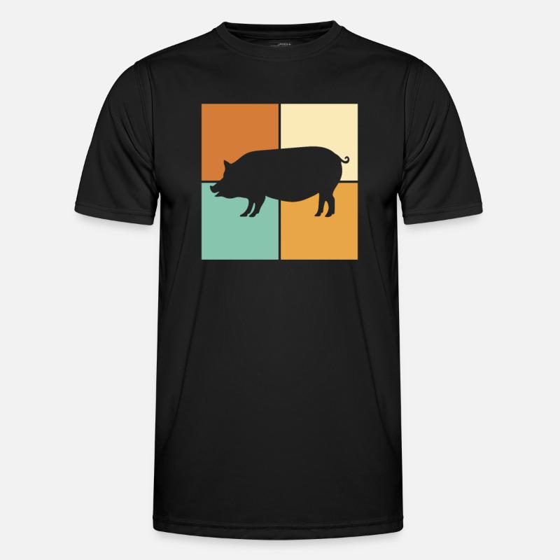 Cochon T-shirt sport Homme