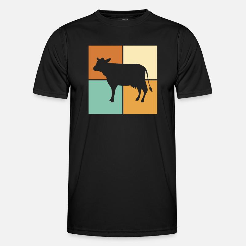 Vache T-shirt sport Homme