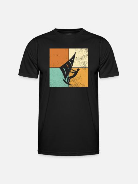 Kite surf - T-shirt sport Homme - noir