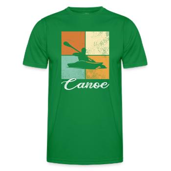 Canoe - Men's Functional T-Shirt - kelly green - Front - AI Model Male 178 dark (178cm)