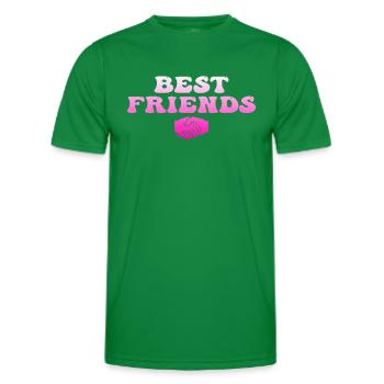 Meilleurs ami - T-shirt sport Homme - vert - Devant - AI Model Male 178 dark (178cm)