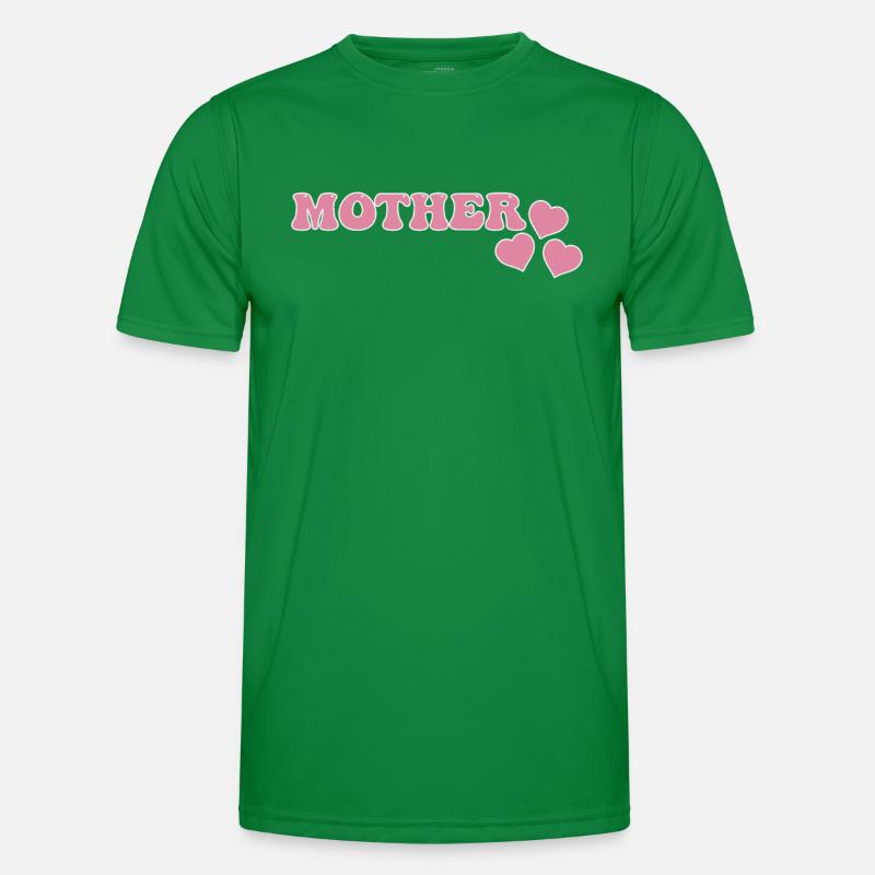 Mutter Männer Funktions-T-Shirt