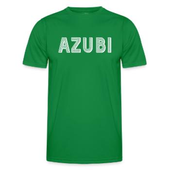 Azubi - Männer Funktions-T-Shirt - Kelly Green - Vorne - AI Model Male 178 dark (178cm)