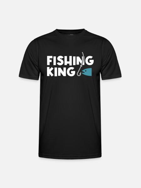 Fishing King - Men's Functional T-Shirt - black