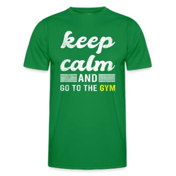 Gymnase Dicton - T-shirt sport Homme - vert - Devant - AI Model Male 178 dark (178cm)