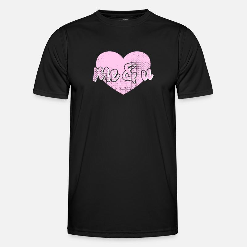Me and U - Men's Functional T-Shirt - black