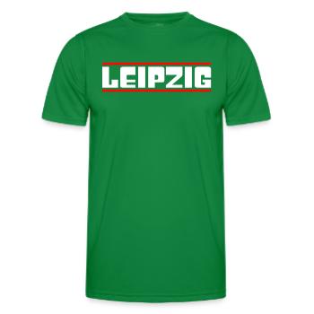 Leipzig - T-shirt sport Homme - vert - Devant - AI Model Male 178 dark (178cm)