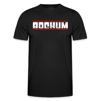 Bochum - T-shirt sport Homme - noir - Devant - AI Model Male 178 dark (178cm)