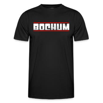 Bochum - T-shirt sport Homme - noir - Devant - AI Model Male 178 dark (178cm)