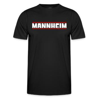 Mannheim - T-shirt sport Homme - noir - Devant - AI Model Male 178 dark (178cm)