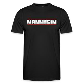 Mannheim - T-shirt sport Homme - noir - Devant - AI Model Male 178 dark (178cm)