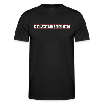 Gelsenkirchen - T-shirt sport Homme - noir - Devant - AI Model Male 178 dark (178cm)