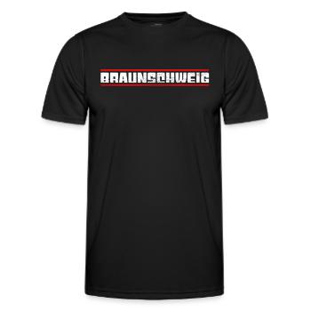 Braunschweig - T-shirt sport Homme - noir - Devant - AI Model Male 178 dark (178cm)