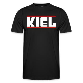 Quille - T-shirt sport Homme - noir - Devant - AI Model Male 178 dark (178cm)