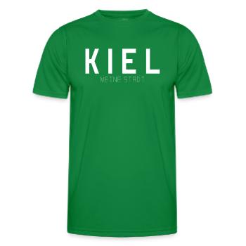 Kiel Ma ville - T-shirt sport Homme - vert - Devant - AI Model Male 178 dark (178cm)