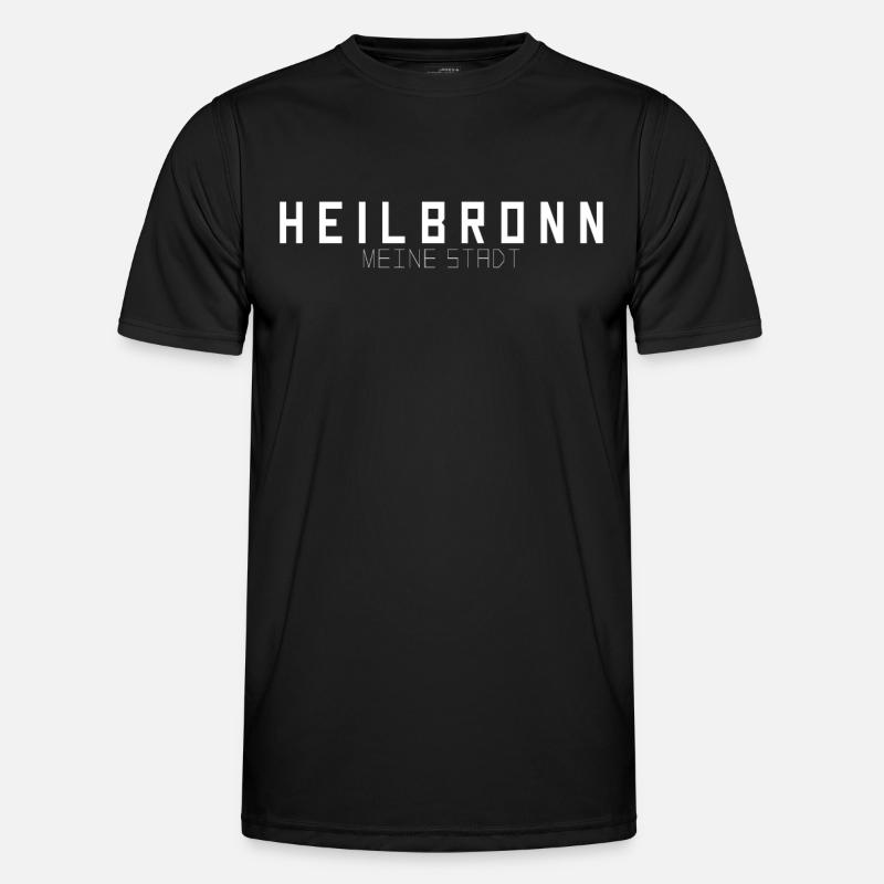 Heilbronn My City - Men's Functional T-Shirt - black