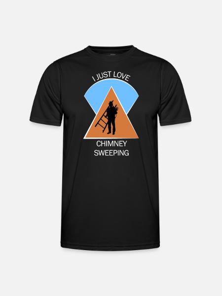 Chimney Sweep Chimney Sweep - Men's Functional T-Shirt - black