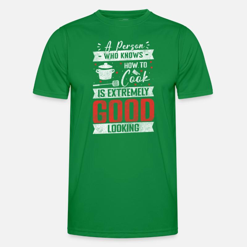 Chef Hobby Cuisine Men's Functional T-Shirt