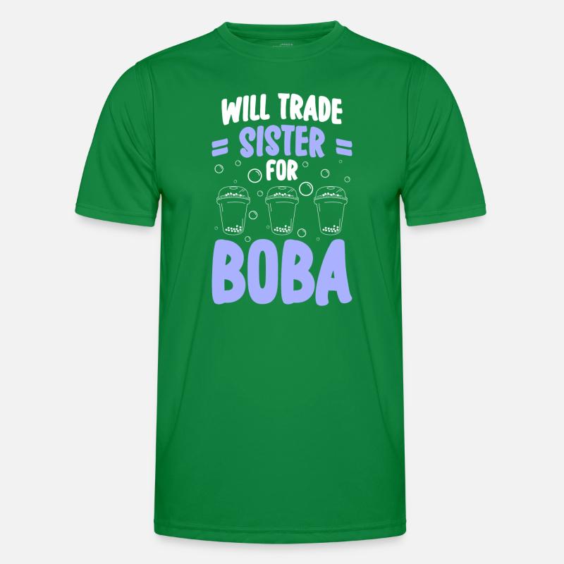 Boba Trend Eistee Männer Funktions-T-Shirt