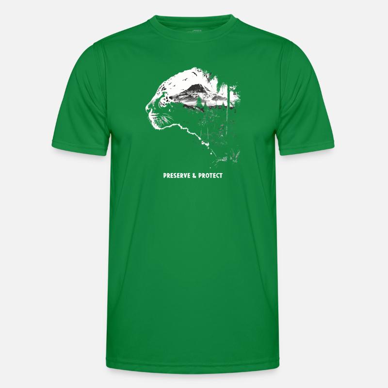 Préserver et protéger le jaguar T-shirt sport Homme