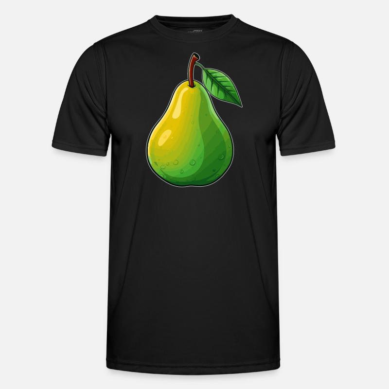 A pear - Men's Functional T-Shirt - black