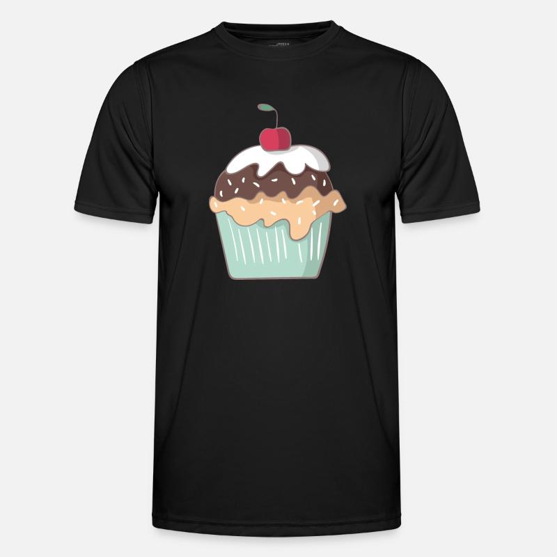 Cupcake T-shirt sport Homme