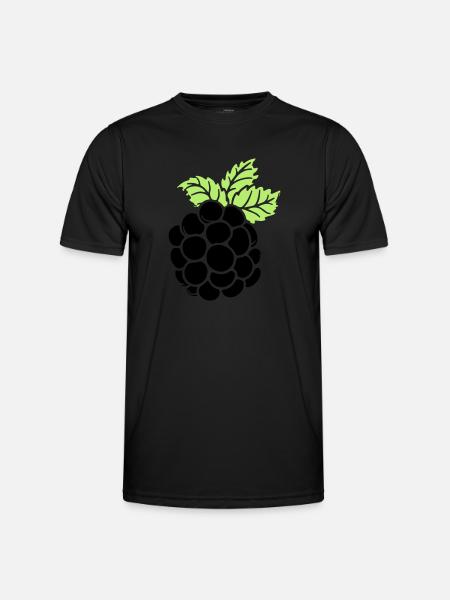 blackberry - Men's Functional T-Shirt - black