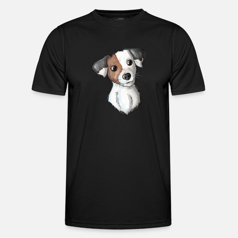 Jack Russell Pattern 8 Men's Functional T-Shirt