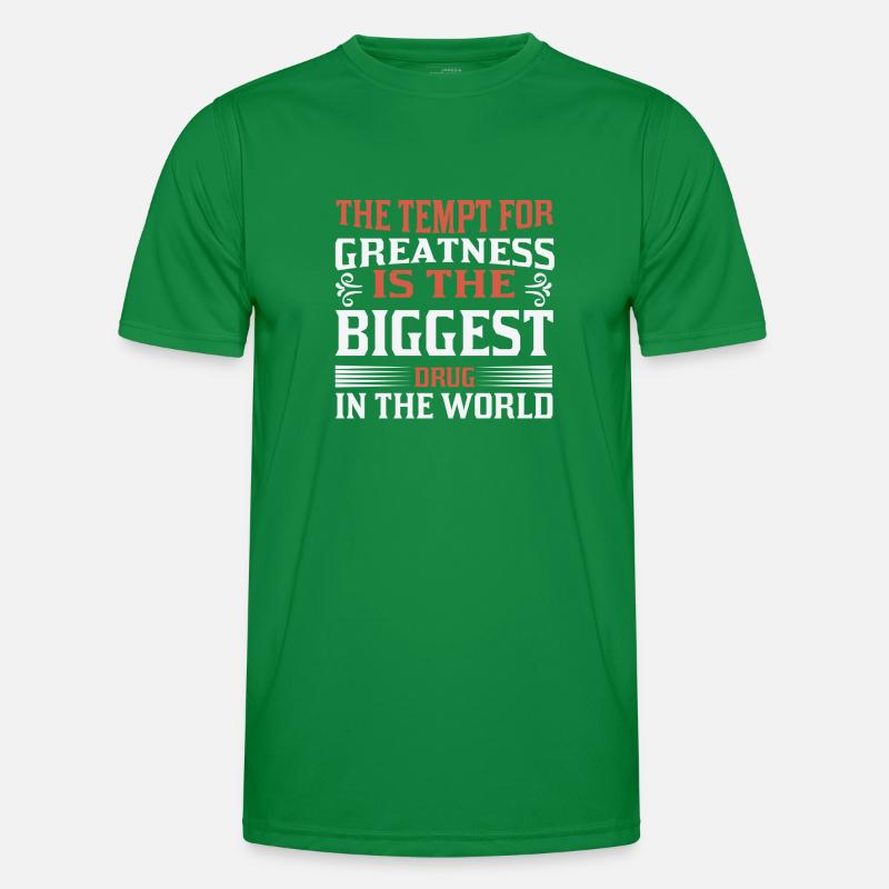 Tempt for greatness Men's Functional T-Shirt