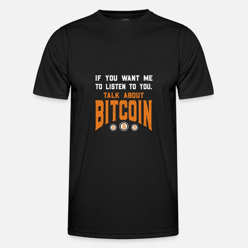 bitcoin original satoshi nakamoto Geschenk Männer Funktions-T-Shirt