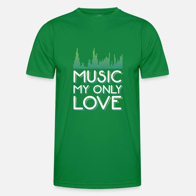 techno music Men's Functional T-Shirt