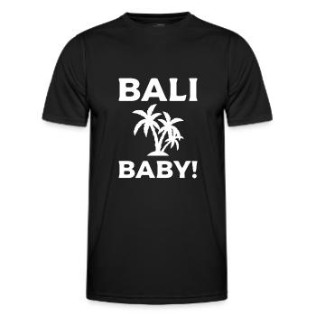Bali - T-shirt sport Homme - noir - Devant - AI Model Male 178 dark (178cm)