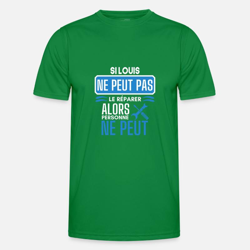 ne peut pas le réparer si Louis T-shirt sport Homme