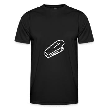 Sergent | Les best-sellers | - T-shirt sport Homme - noir - Devant - AI Model Male 178 dark (178cm)