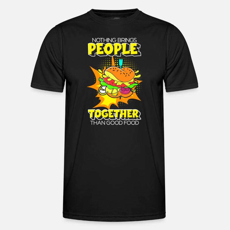 Comic Comics Fangirl - Men's Functional T-Shirt - black