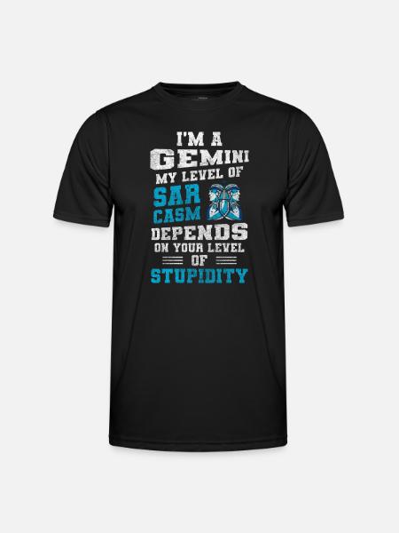 Zodiac sign zodiac element - Men's Functional T-Shirt - black