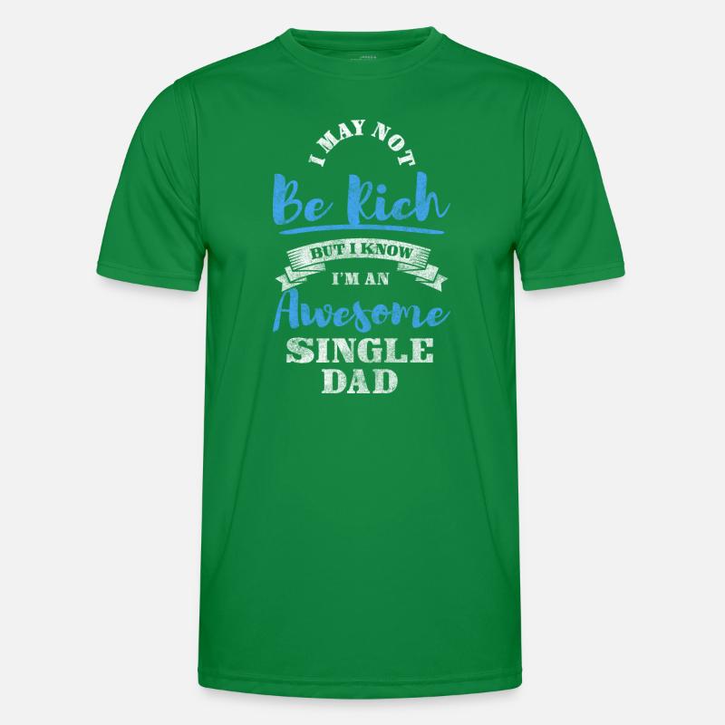 Single Parent Responsibility Sarcasm Men's Functional T-Shirt
