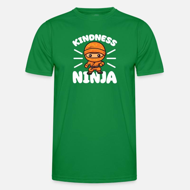 Unity Day Orange Tee Be Kind Kindness Ninja Männer Funktions-T-Shirt