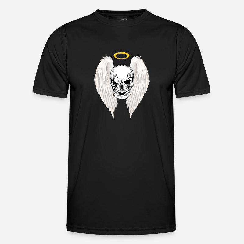 Engel des Todes - Männer Funktions-T-Shirt - Schwarz