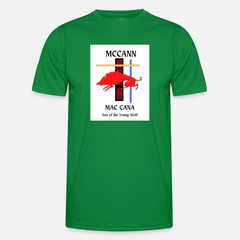 McCann Cognome Maglietta sportiva per uomo