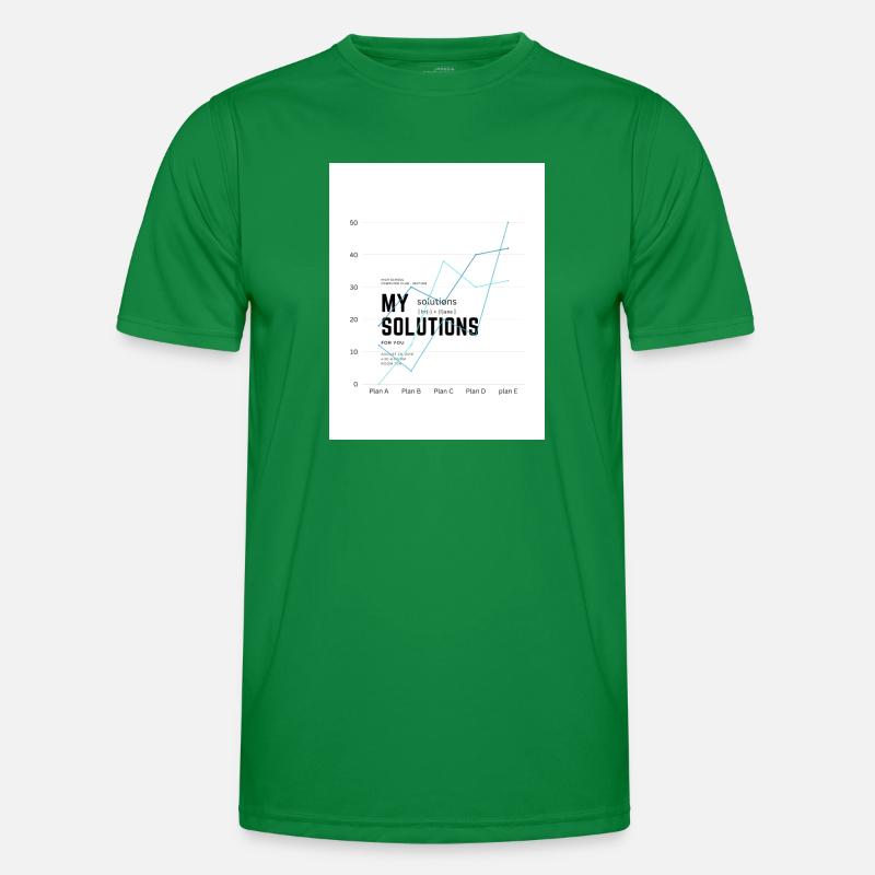 My Solutions Diagram Men's Functional T-Shirt