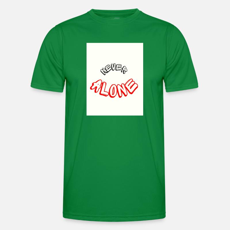 Never alone T-shirt sport Homme