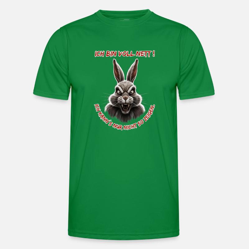 Je suis vraiment sympa. Je ne peux tout simplement pas le montrer comme ça. T-shirt sport Homme