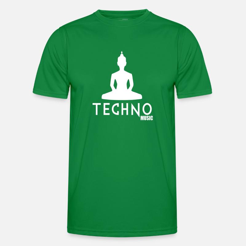 Musique techno T-shirt sport Homme