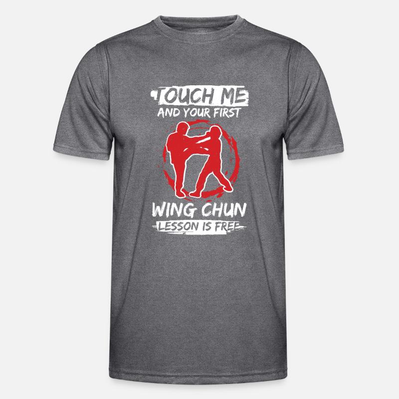 Wing Chun Humor for Martial Artists Men's Functional T-Shirt