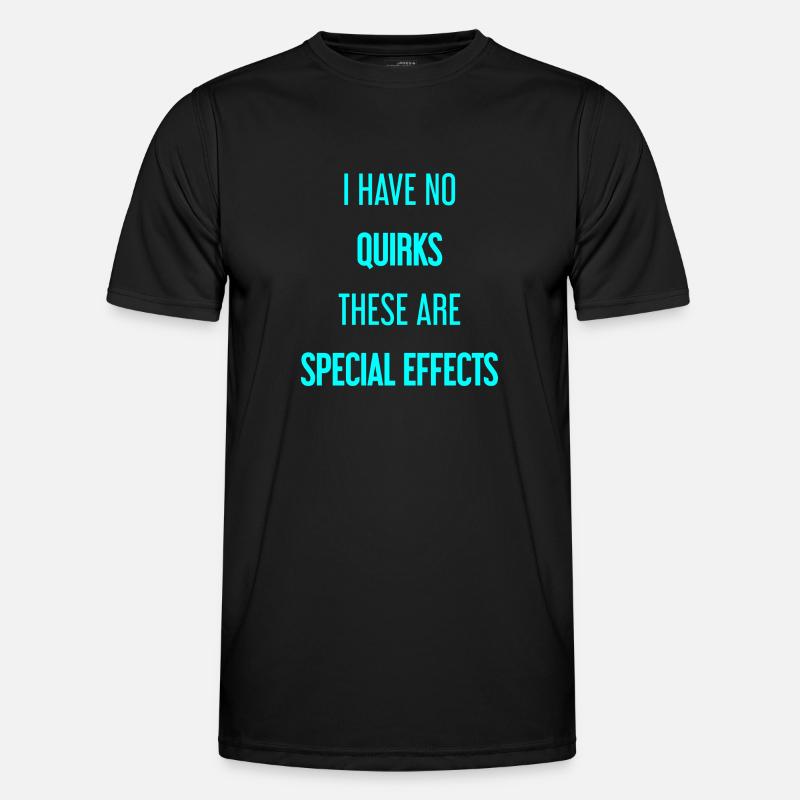 Pas de bizarreries, juste des effets spéciaux ! T-shirt sport Homme