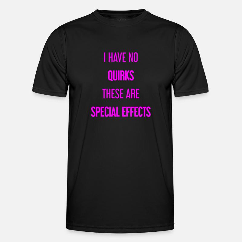 No quirks, just special effects! Men's Functional T-Shirt