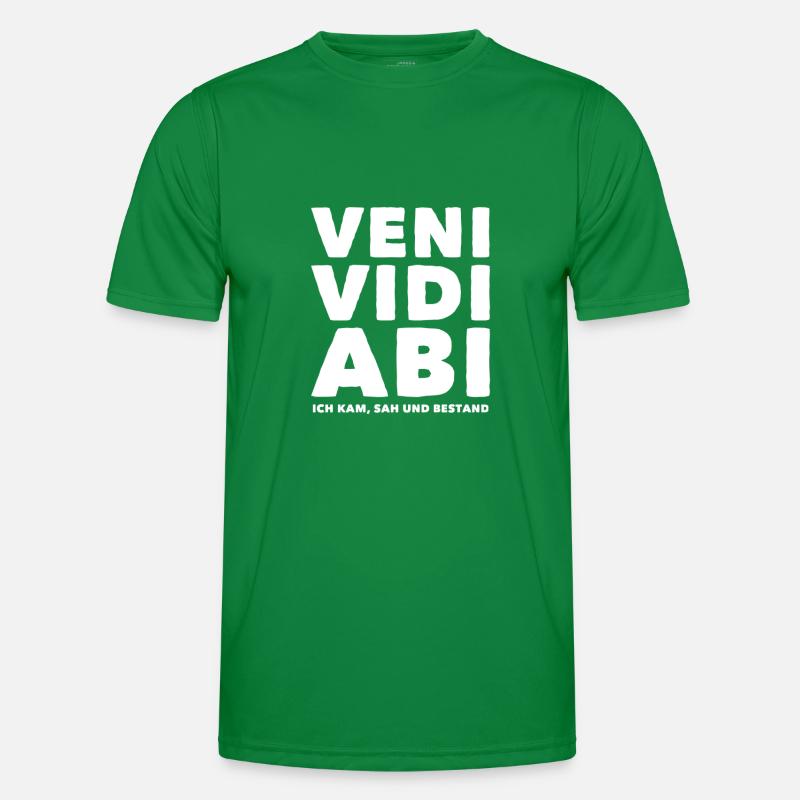 Veni Vidi Abi Männer Funktions-T-Shirt